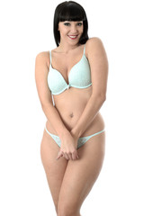 Fototapeta premium Young Pin Up Model in Sexy Lingerie