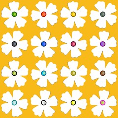 SFONDO TRAMA MARGHERITE