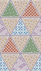 seamless japanese traditional quilting pattern