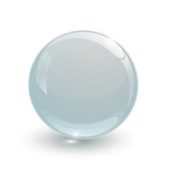 Crystal glassy ball