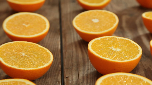 half oranges