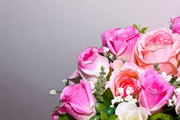 beauty of artificial flowers