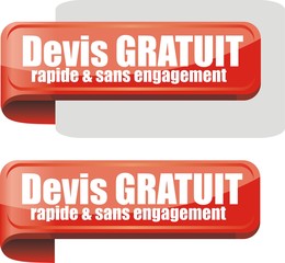 étiquette devis gratuit