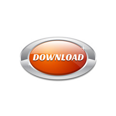 Download Orange Vector Icon Button