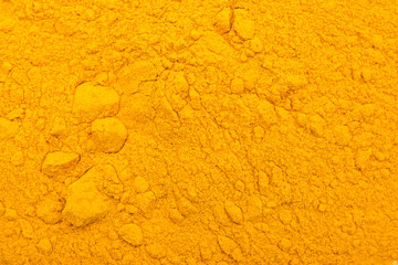 Turmeric Powder Close Up Details