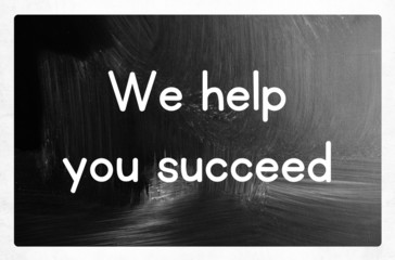 we help you succeed