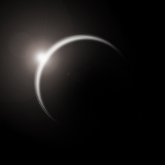 Fototapeta na wymiar eclissi