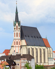 Fototapeta na wymiar Cesky Krumlov / Krumau, Saint Vitus Cathedral