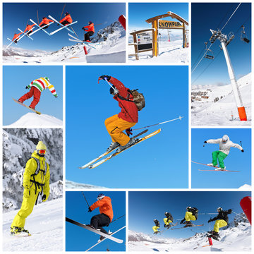 ski et snowboard