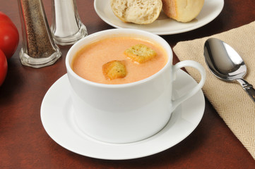 Cup of tomato soup