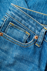Jeans back pocket