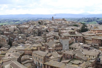 Obraz premium Sienna Panoramic scenery - italy landscapes