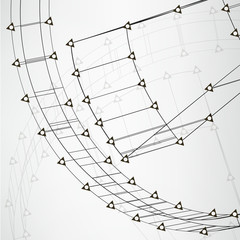 Аbstract circuit board techno background. EPS10 vector