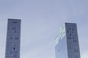 Obraz premium Skyscrapers in town