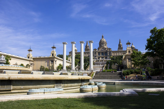 Plaza de Espanya in Barcelona