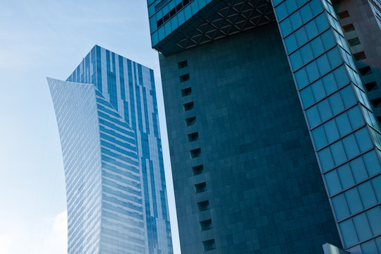 Modern architecture office buildings