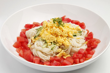 トマトの素麺