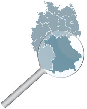 Deutschlandkarte_Bayern