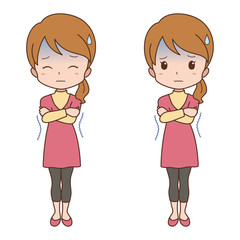 女性/寒気