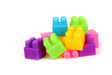 plastic  blocks