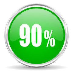 90 percent icon