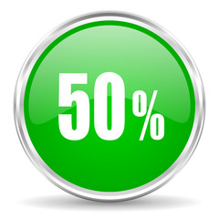 50 percent icon