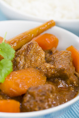 Bo Kho - Vietnamese beef stew with steamed rice