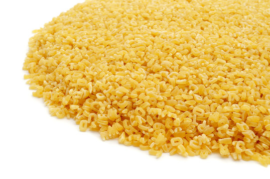 uncooked alphabet pasta
