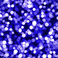 Bokeh blue