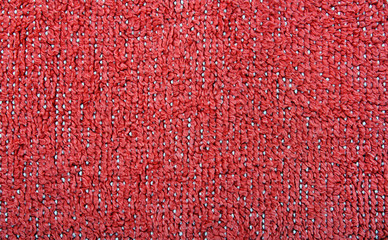Red and white material