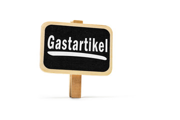 Gastartikel