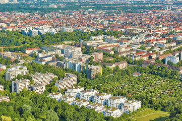 Aerial Shot of Munich