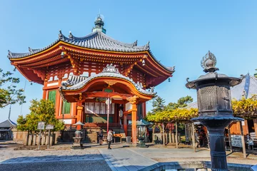 Rolgordijnen Kofukuji-tempel in Nara © coward_lion