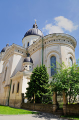 Fototapeta na wymiar Trasfiguration Kościół na północy Placu Rynek, Lwów, My
