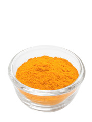 orange turmeric powder