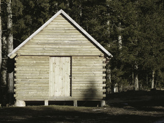 wood cabin