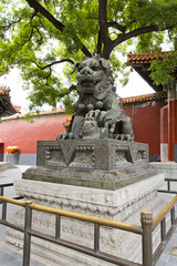 Fototapeta na wymiar Beijing, Lama temple
