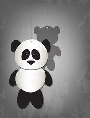 Lonely panda