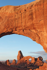 Turrent Arch in Arches National Park © alphadogdesign