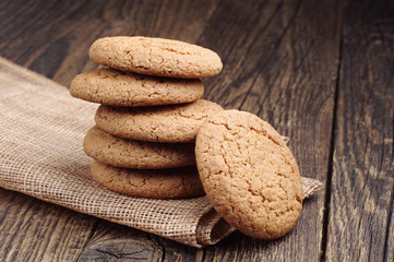 Sweet oat cookies