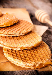 Homemade honey cookies