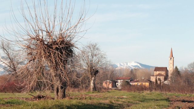 soun of bells from ancient church (Pieve di Suno)
