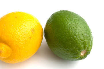lemon and lime fruit