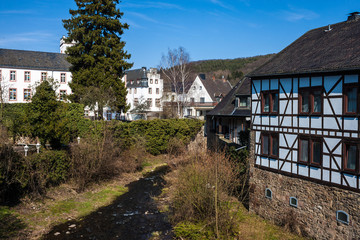 Fototapeta na wymiar View of Bad Muenstereifel, Germany.