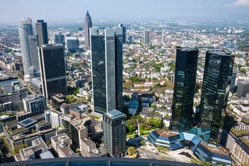 Skyline von Frankfurt, Deutschland © Matyas Rehak