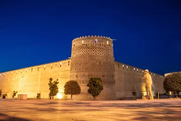 Cercles muraux Travaux détablissement Citadelle de Karim Khan à Shiraz, Iran.