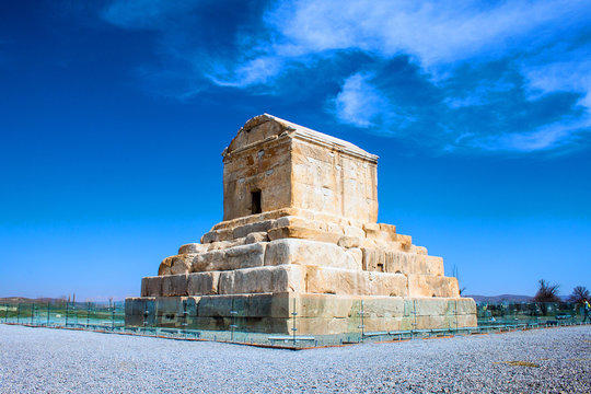 The tomb of Cyrus the Great, Pasargad, Iran