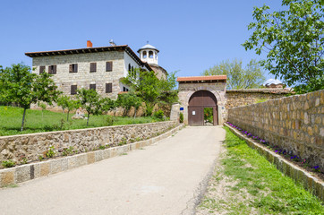 Fototapeta na wymiar Monastery and church complex Lesnovo, Macedonia