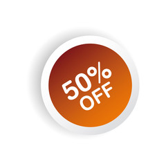 big sale label