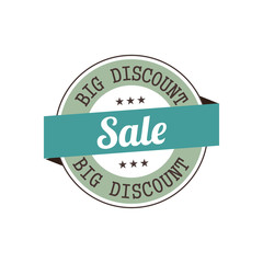 big sale label